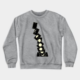 Time Falling Through a Hole Crewneck Sweatshirt